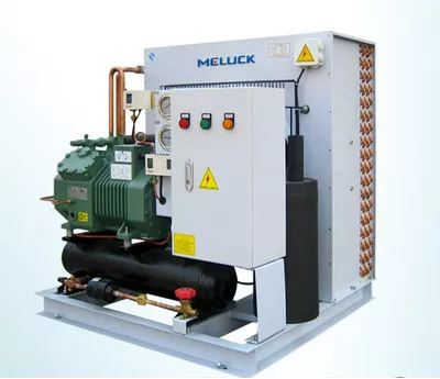 HLG-F系列半封闭双段螺杆冷凝机组