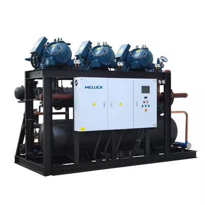 HLG-H系列半封闭中温螺杆冷凝机组